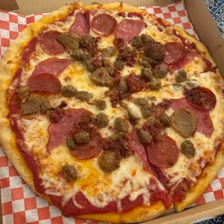 16" Large Meat Lovers Pizza