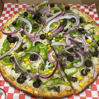 Gluten Free Crust Coconut Vegan Pizza